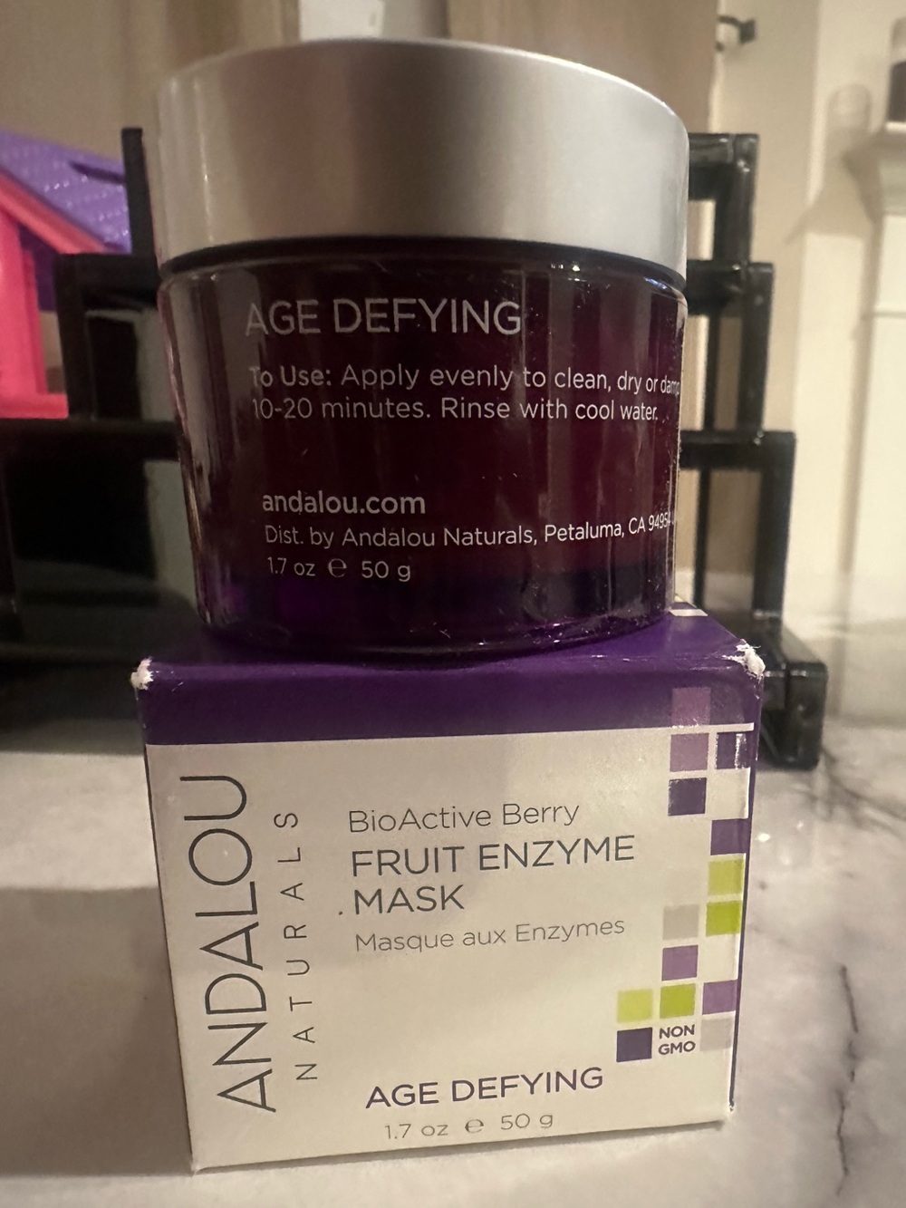 Andalou Naturals Age Defying BioActive Berry Fruit Enzyme Mask -